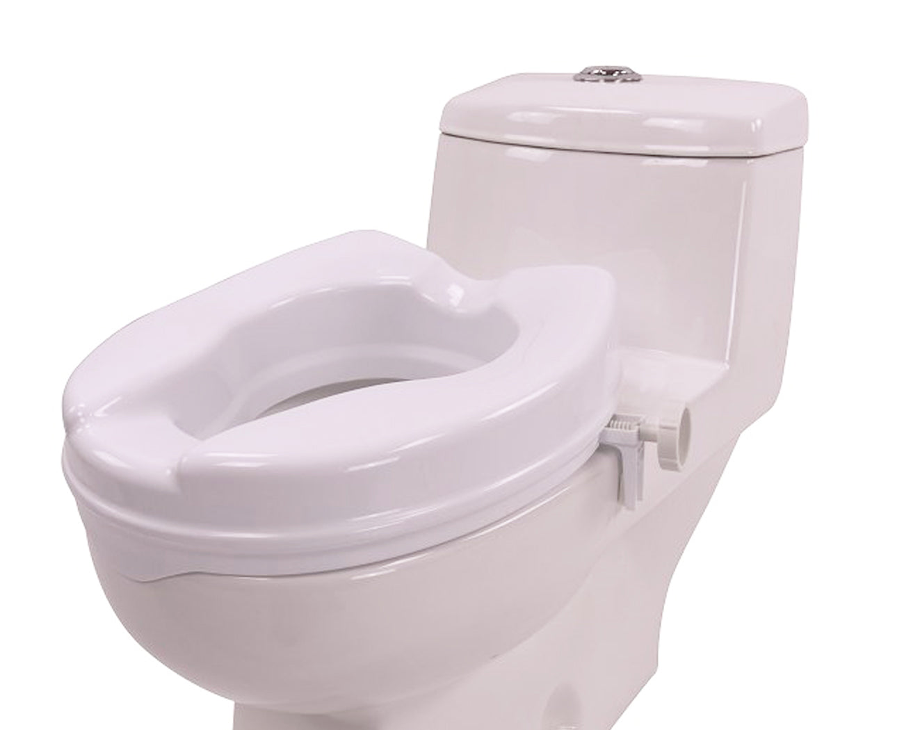 Rehausseur de toilette 15cm avec couvercle AT51202