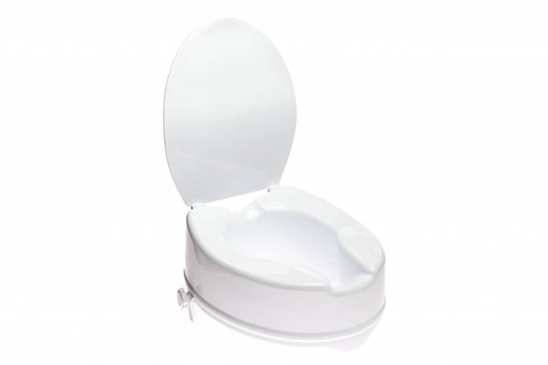 Rehausseur de toilette 15cm avec couvercle AT51202