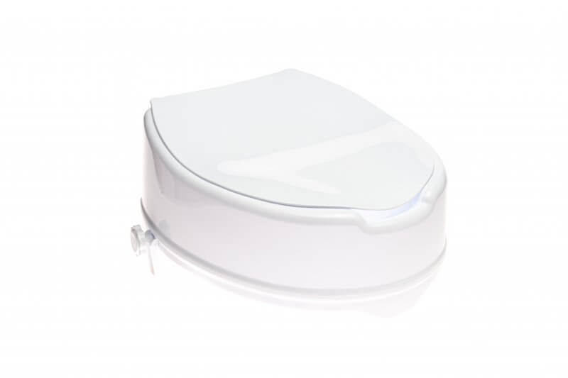 Rehausseur de toilette 15cm avec couvercle AT51202