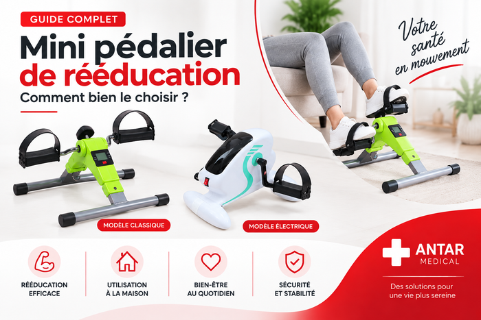 Mini pédalier de rééducation : le guide complet pour bien le choisir