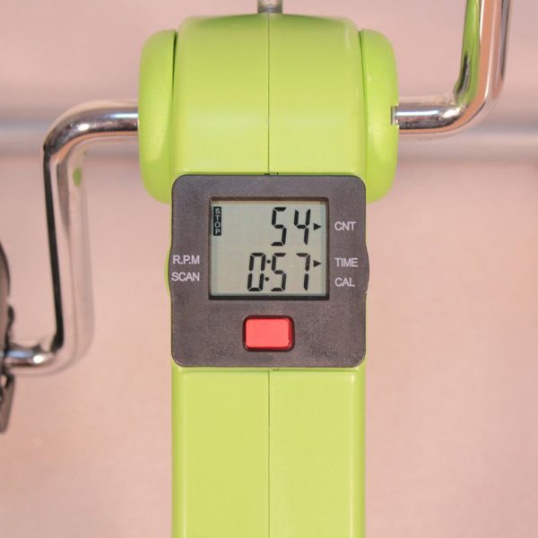 Écran LCD multifonction du pédalier – tours, durée, calories, tours/minute