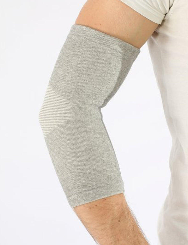 Coudière en bambou viscose – vue portée, soutien du coude