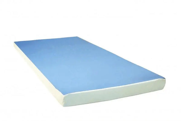 Matelas anti-escarres 200×90×10 cm avec housse imperméable bleu