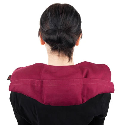 Coussin cervical aux noyaux de cerise – thérapie chaud/froid ergonomique