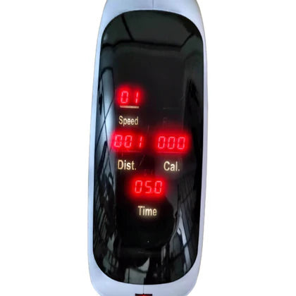 Écran LCD du pédalier AT51127 – affichage vitesse, temps, distance, calories