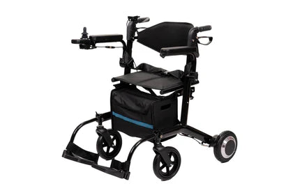 Déambulateur électrique 2-en-1 AT52334 – fauteuil roulant pliable léger
