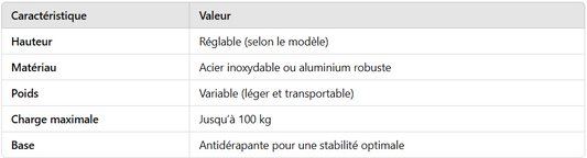 Barre d'appui mobile